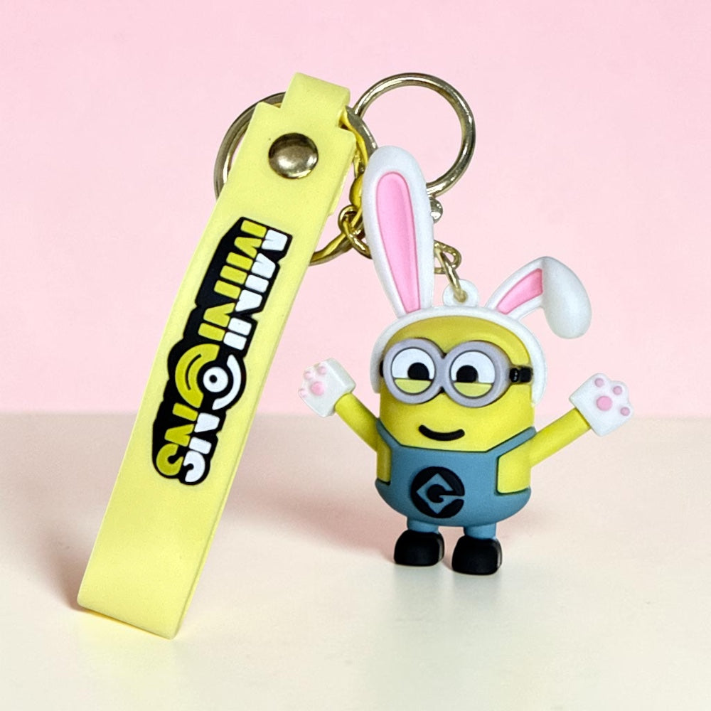 Mini Toon Fun Buddy Keychain | Handbag Charm | Phone Charm