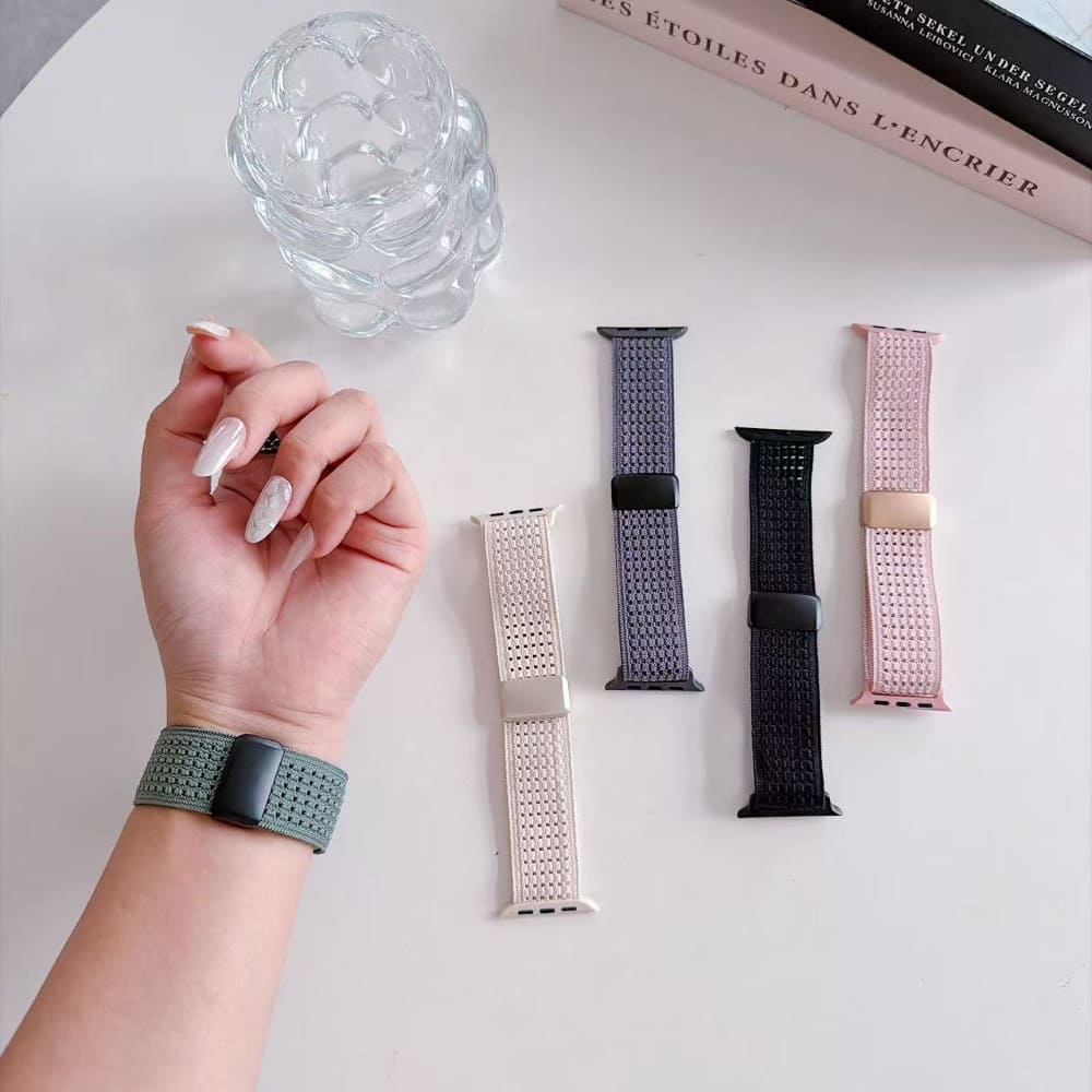Nylon Hollow-vented Watch Belt