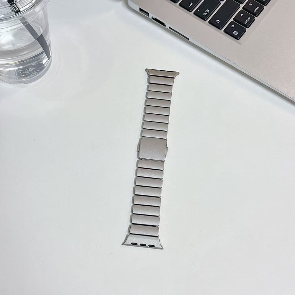 Premium Titanium Adjustable Metal Watch Belt