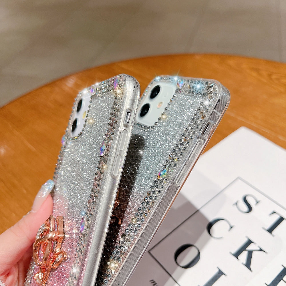 Rose Diamond TPU (Soft) Phone Case - iPhone 15