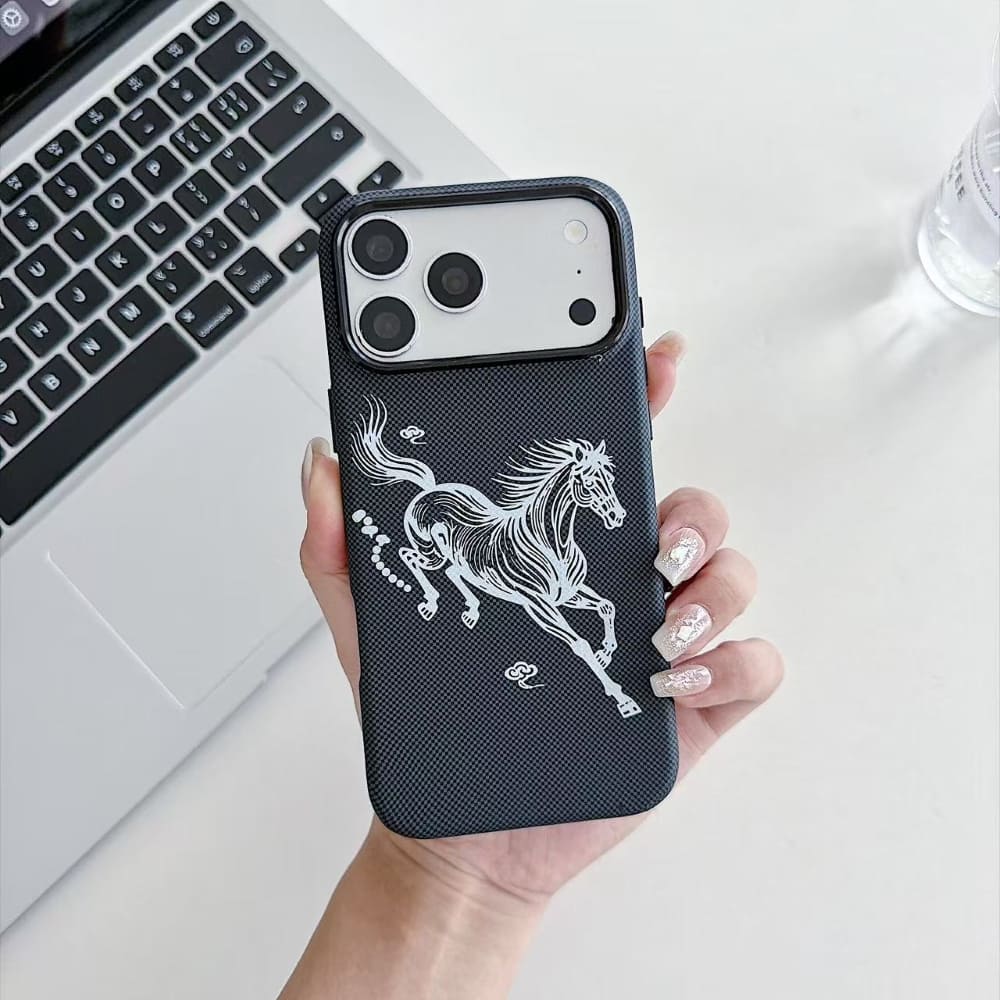 Royal Stallion Horse Printed Phone Case
