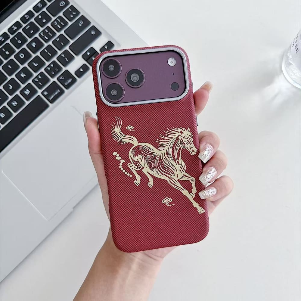Royal Stallion Horse Printed Phone Case