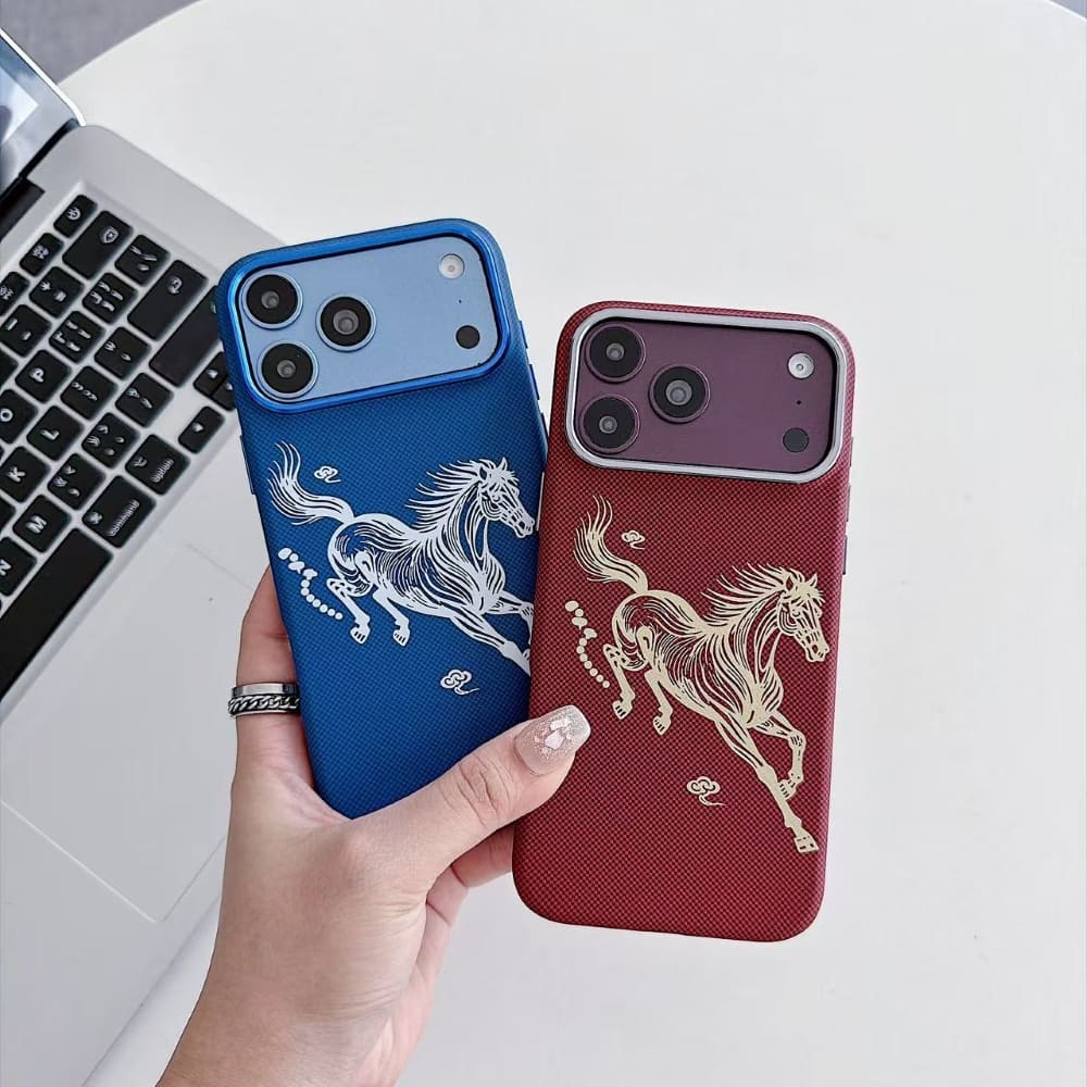 Royal Stallion Horse Printed Phone Case