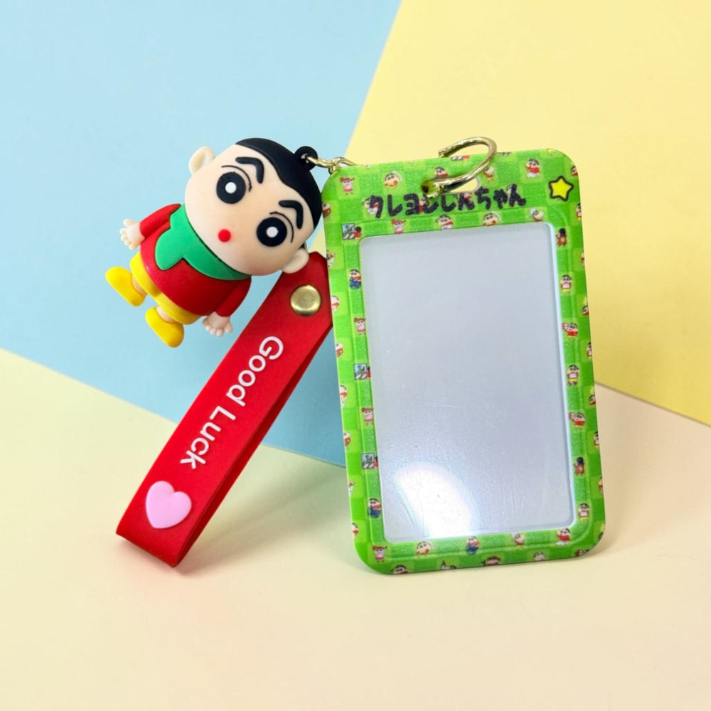 Shinchan Character Work ID Card Holder