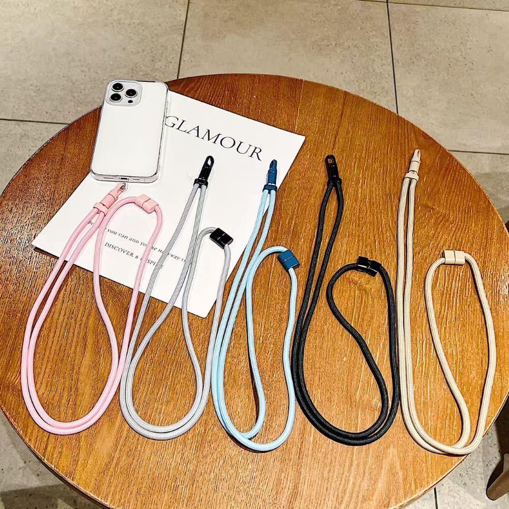 Sleek and Chic Blush Phone Chain | Phone Strap