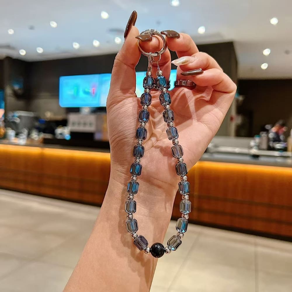 Smoky Glass Luxe Phone Charm