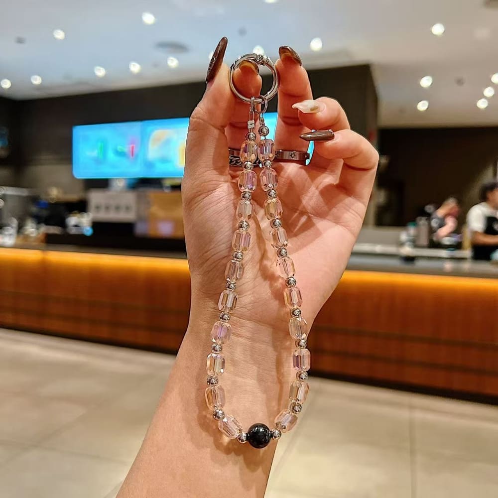 Smoky Glass Luxe Phone Charm