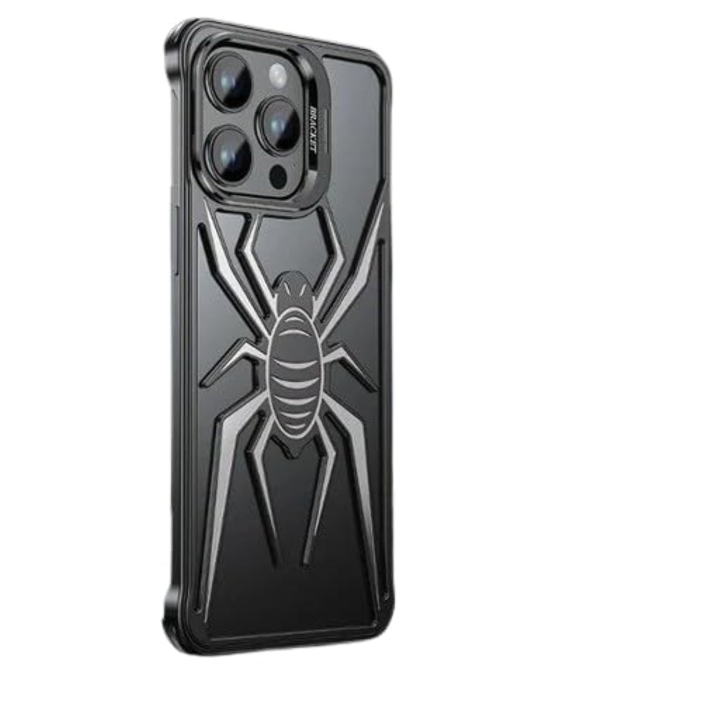 Spider Design Smart Kickstand Bumper Phone Case - iPhone 14 Plus