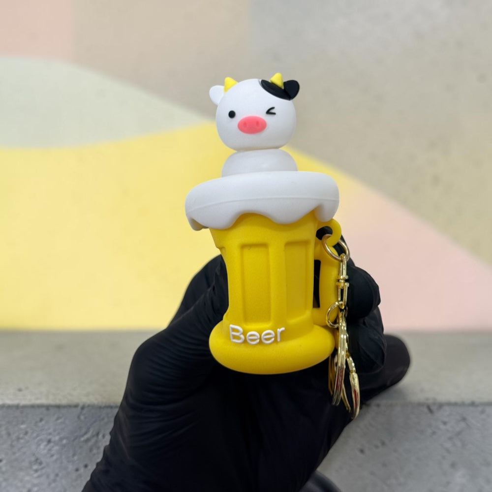Squishy Cup Keychain | Handbag Charm | Phone Charm