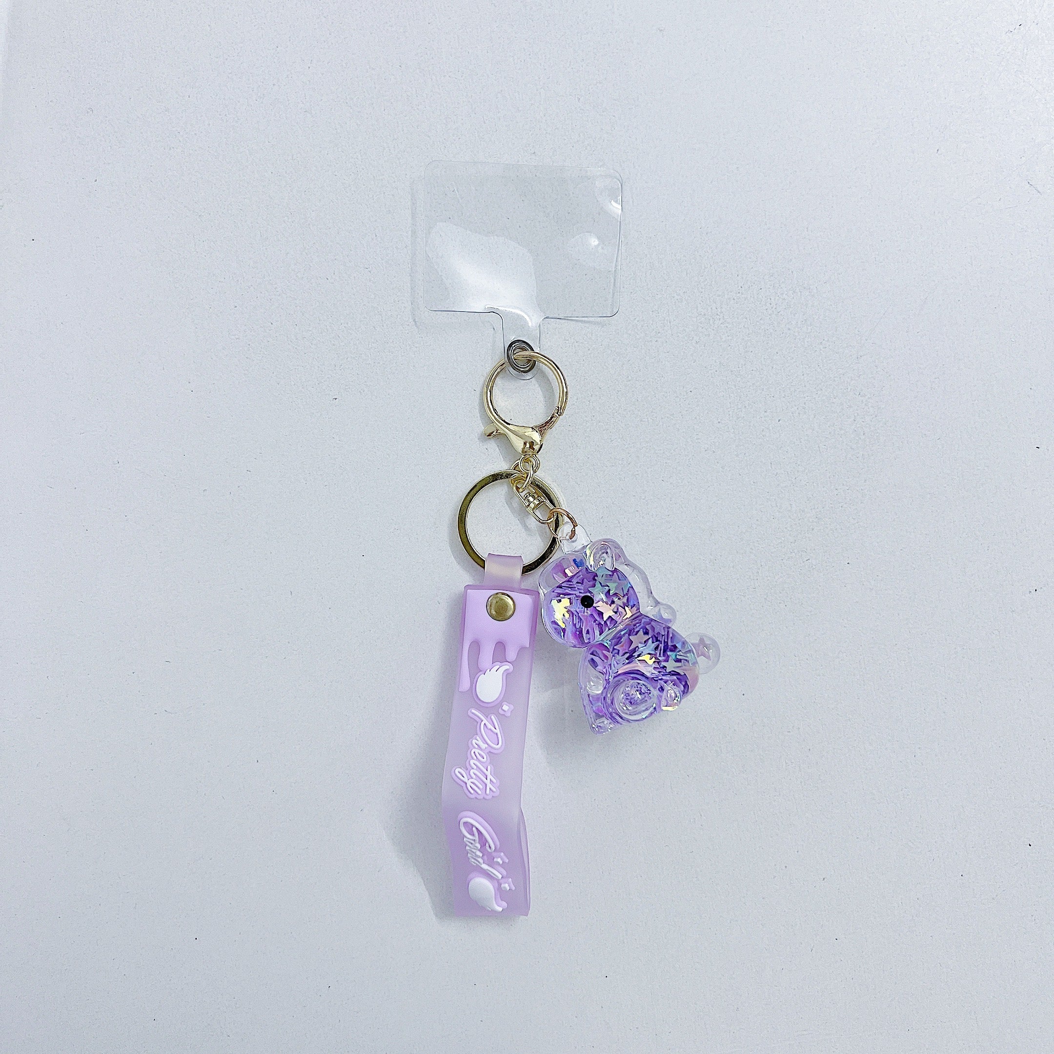 Creative Floating Star Unicorn Liquid Keychain | Phone Charm | Handbag Charm