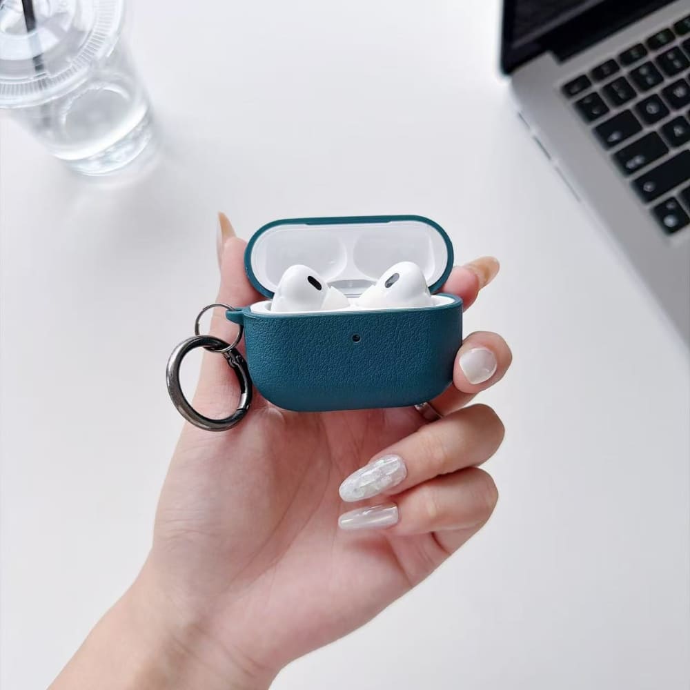 Urban Leather Finish Silicone AirPods Case for Airpod Pro 4 | Airpod Pro 3 | Airpod Pro 2