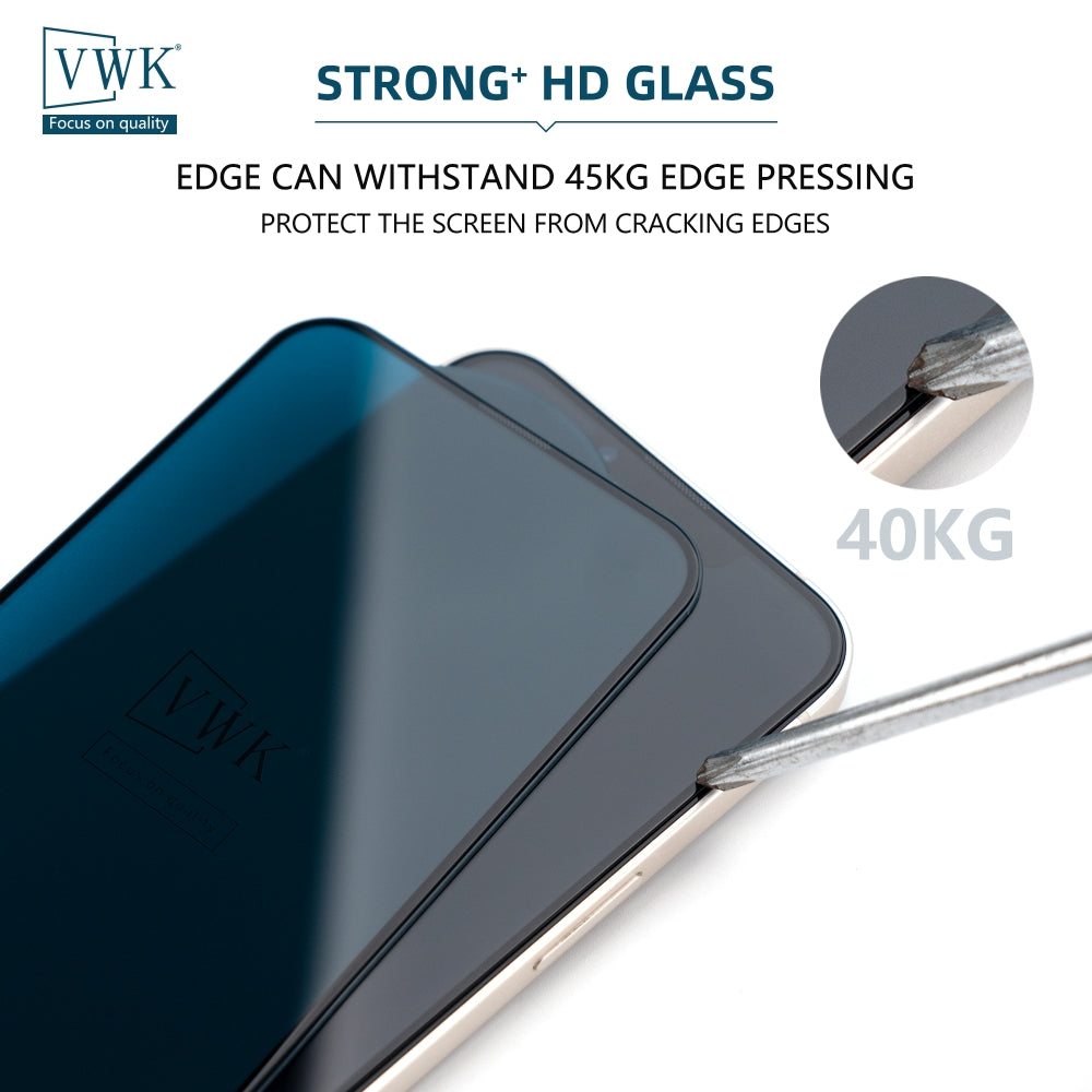 HD Tempered Glass | Screen Protector | Edge To Edge Coverage With Easy Installation Kit for Smartphone