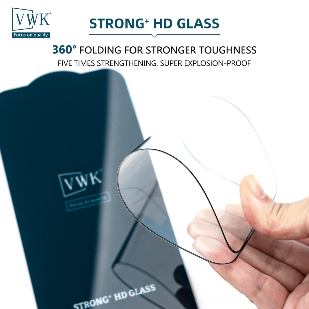 HD Tempered Glass | Screen Protector | Edge To Edge Coverage With Easy Installation Kit for Smartphone