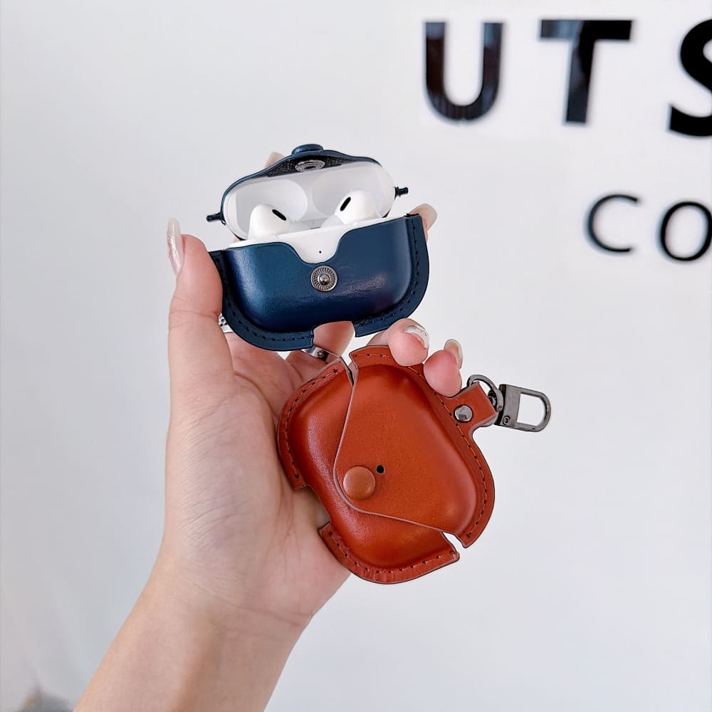 Vintage Vault PU Leather AirPods Case for Airpod Pro 4 | Airpod Pro 3 | Airpod Pro 2