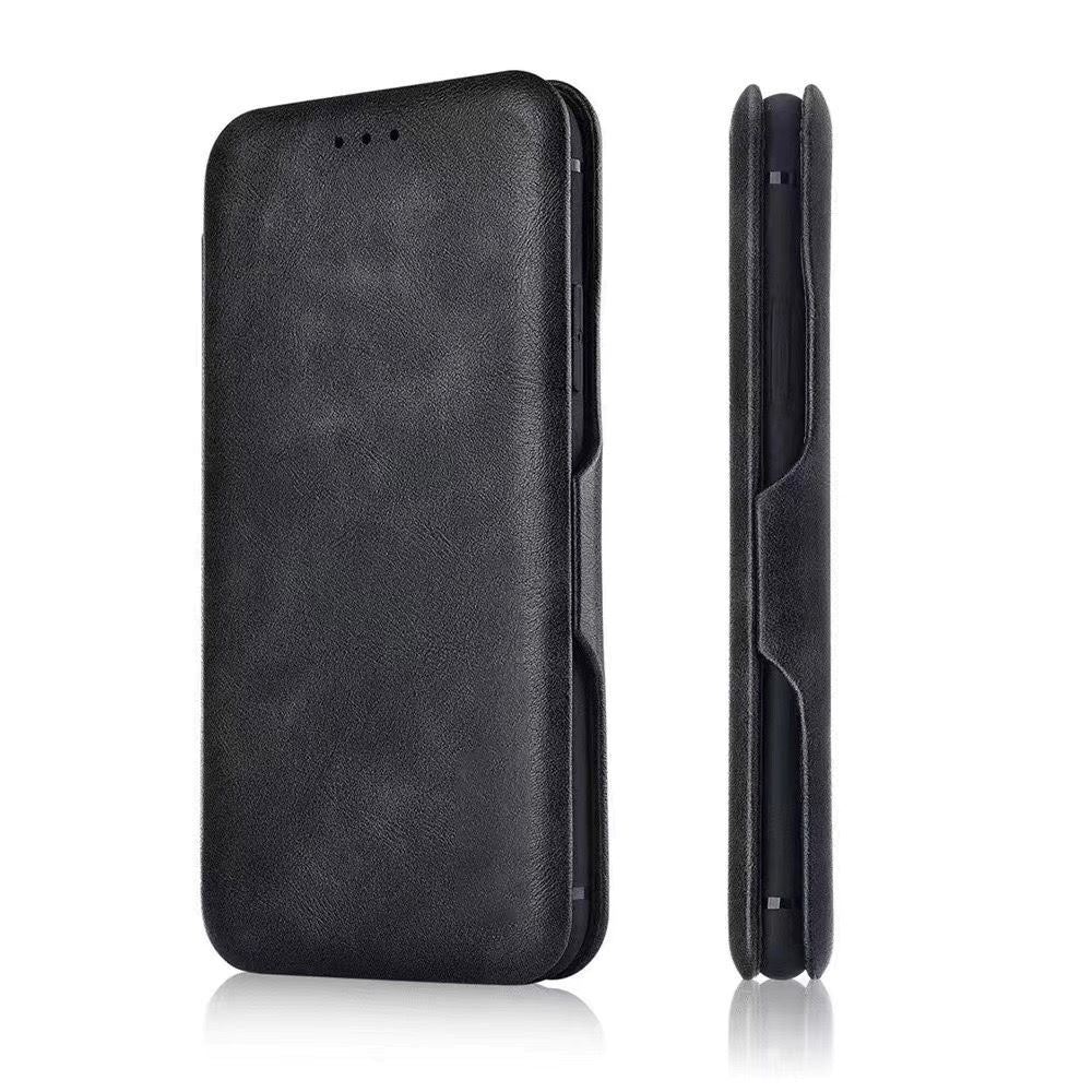 Vintage Leather Magnetic Flip Case with Card Slot - OnePlus 12R